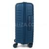 Валіза мала S поліпропілен синя 55х37х21(+5)см/46л/3.7кг/Airtex 642, фото 14