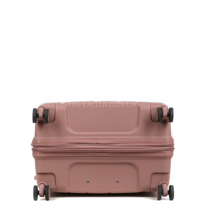Чемодан большой L полипропилен пудра 75х48х31+5/108л/4.3кгWorldline287, фото 7