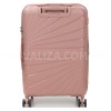 Валіза середня М поліпропілен пудра 65х43х27+5/72л/3.5кг/Worldline 287, фото 13