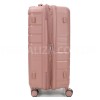 Чемодан средний М полипропилен пудра 65х43х27+5/72л/3.5кг/Worldline287, фото 15