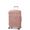 Чемодан средний М полипропилен пудра 65х43х27+5/72л/3.5кг/Worldline287, фото 12