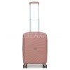 Чемодан малый S полипропилен пудра 55х38х24+5/47л/2.8кг/Worldline 287