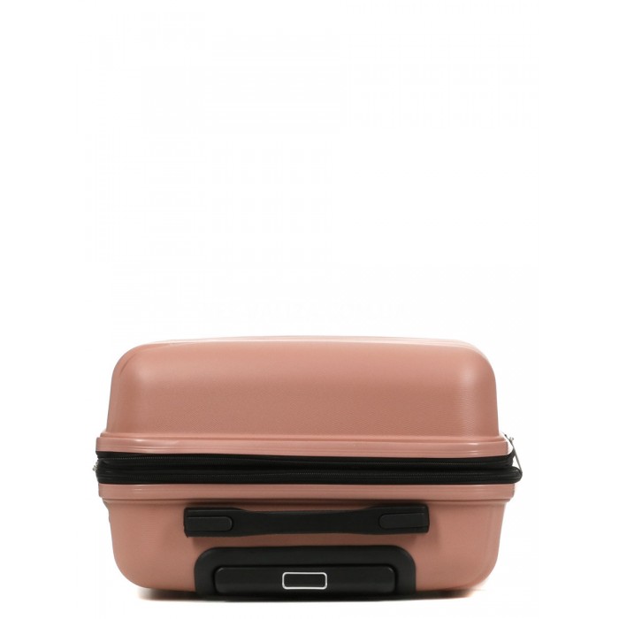 Чемодан малый S полипропилен пудра 55х38х24+5см/49л/3кг/Worldline 289, фото 6