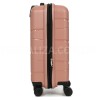 Чемодан малый S полипропилен пудра 55х38х24+5см/49л/3кг/Worldline 289, фото 15