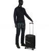 Чемодан малый S полипропилен чёрный 55х38х24+5см/49л/3кг/Worldline 289, фото 20