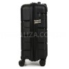Валіза мала S поліпропілен чорна 55х38х24(+5)см/49л/3кг/Worldline 289, фото 14