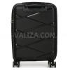 Чемодан малый S полипропилен чёрный 55х38х24+5см/49л/3кг/Worldline 289, фото 13