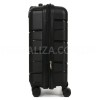 Валіза мала S поліпропілен чорна 55х38х24(+5)см/49л/3кг/Worldline 289, фото 15