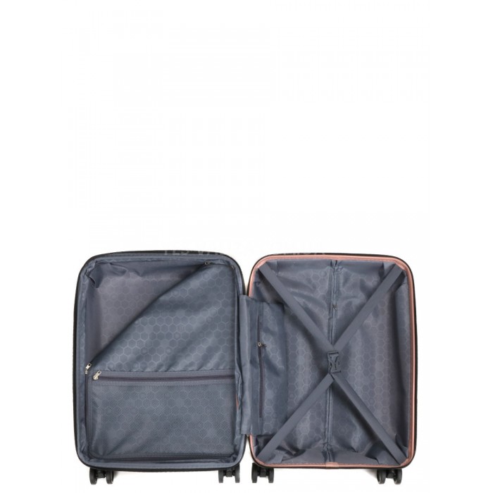 Чемодан малый S полипропилен зелёный 55х38х24+5см/49л/3к/Worldline 289, фото 9