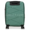Чемодан малый S полипропилен зелёный 55х38х24+5см/49л/3к/Worldline 289, фото 13