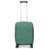 Чемодан малый S полипропилен зелёный 55х38х24+5см/49л/3к/Worldline 289, фото 11