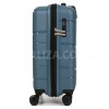 Валіза мала S поліпропілен синя 55х38х24(+5)см/49л/3кг/Worldline 289, фото 14