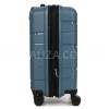 Чемодан малый S полипропилен синий 55х38х24+5см/49л/3кг/Worldline 289, фото 15