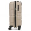 Чемодан малый S полипропилен беж 55х38х24(+5)см/49л/3кг/Worldline 289, фото 16