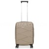 Валіза мала S поліпропілен беж 55х38х24(+5)см/49л/3кг/Worldline 289, фото 11