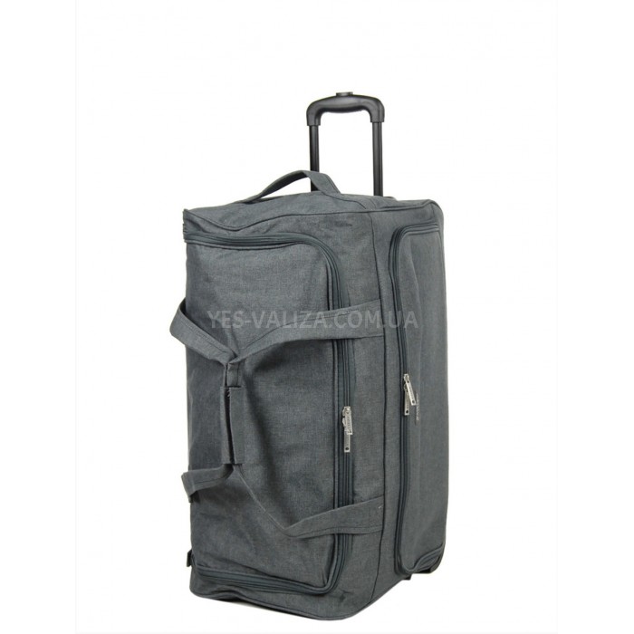Сумка на колесах велика L сіра 75x36x38см/100л/2.8кг/Airtex 823-75, фото 1