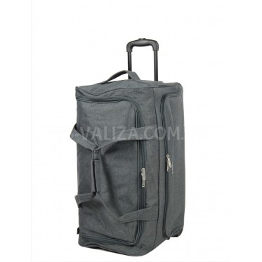 Сумка на колёсах большая L серая 75x36x38см/100л/2.8кг/Airtex 823-75