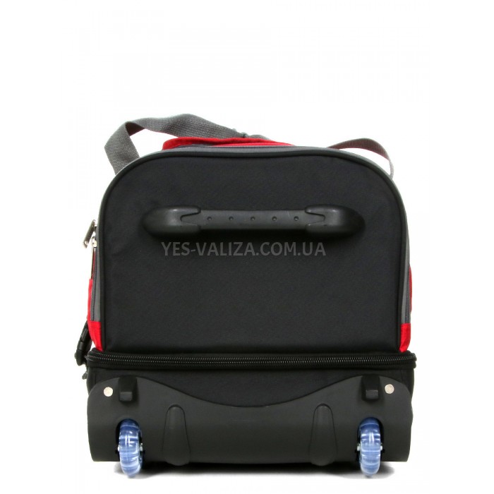 Сумка на колёсах большая L красная 80х40х37см/117л/3.1кг/Airtex 819-80, фото 7