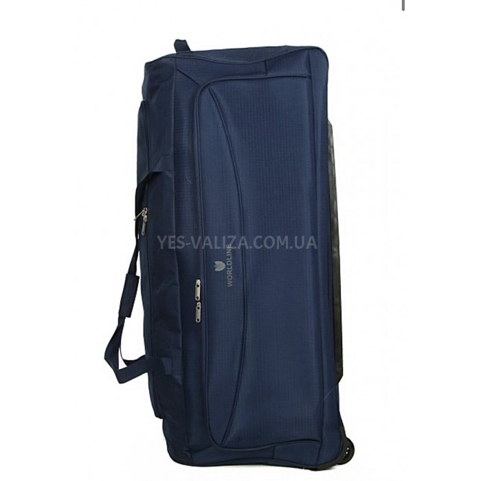 Сумка на колёсах гигант XL т.синяя 95х39х41/152л/3кг/Worldline 898-95, фото 6