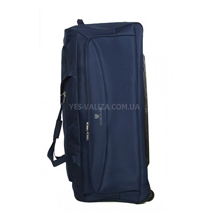 Сумка на колёсах гигант XL т.синяя 95х39х41/152л/3кг/Worldline 898-95, фото 7