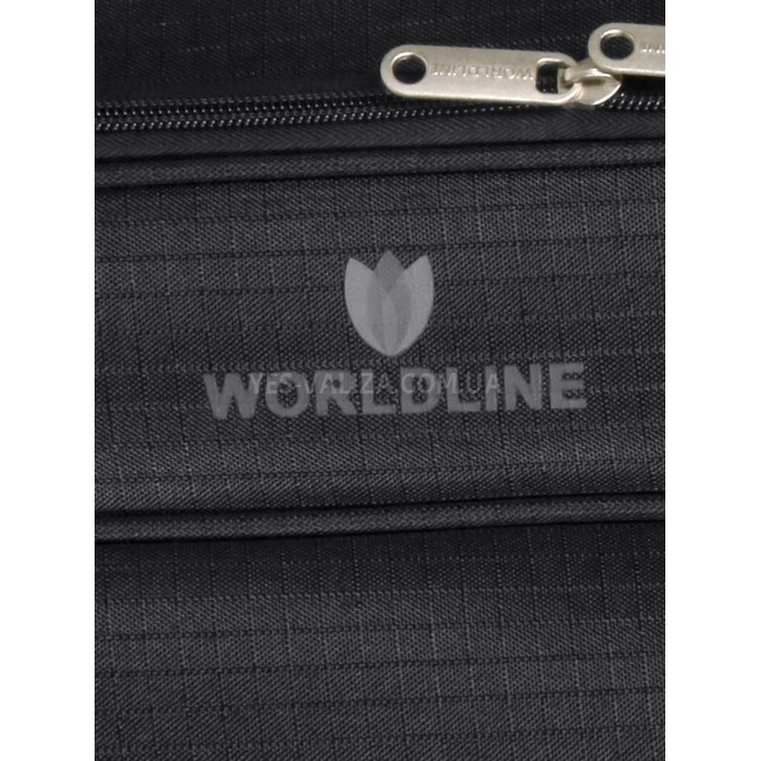 Сумка на колесах велика L чорна 75x34x36см/92л/2.4кг/Worldline 898-75, фото 8