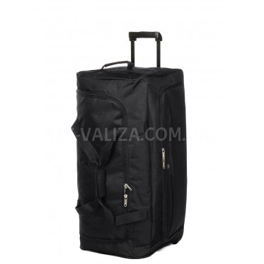 Сумка на колесах велика L чорна 75x34x36см/92л/2.4кг/Worldline 898-75