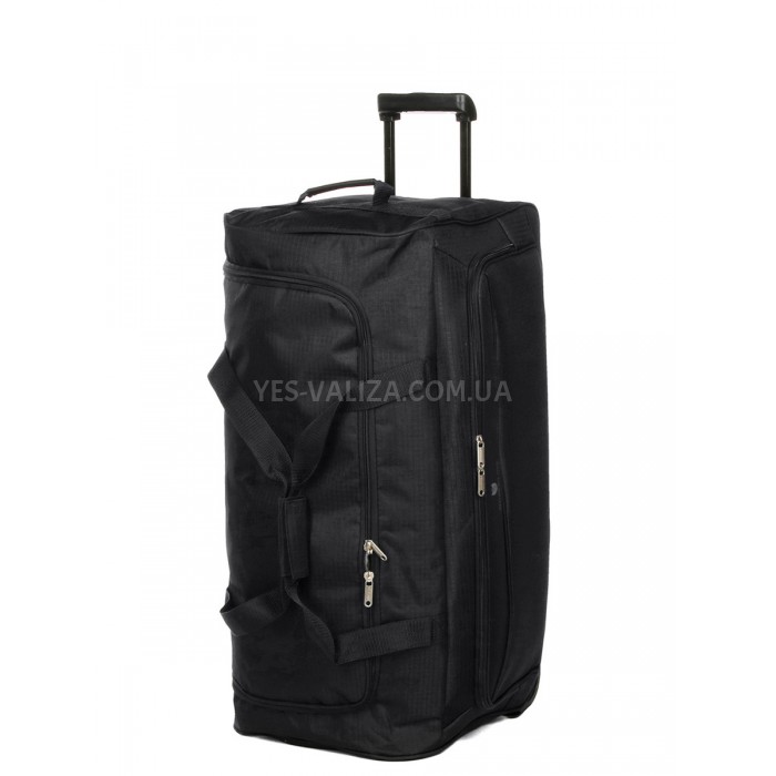 Сумка на колесах велика L чорна 75x34x36см/92л/2.4кг/Worldline 898-75, фото 1