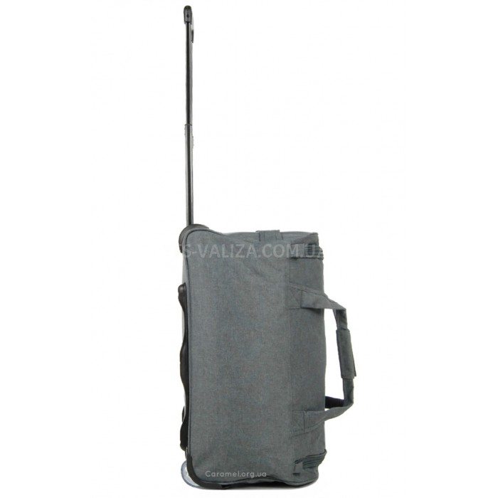 Сумка на колесах мала S сіра 55x28x30см/46л/2.2кг/Airtex 823-55, фото 6