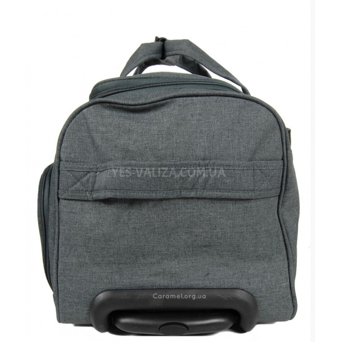Сумка на колесах мала S сіра 55x28x30см/46л/2.2кг/Airtex 823-55, фото 7