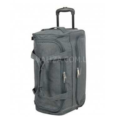 Сумка на колёсах малая S серая 55x28x30см/46л/2.2кг/Airtex 823-55