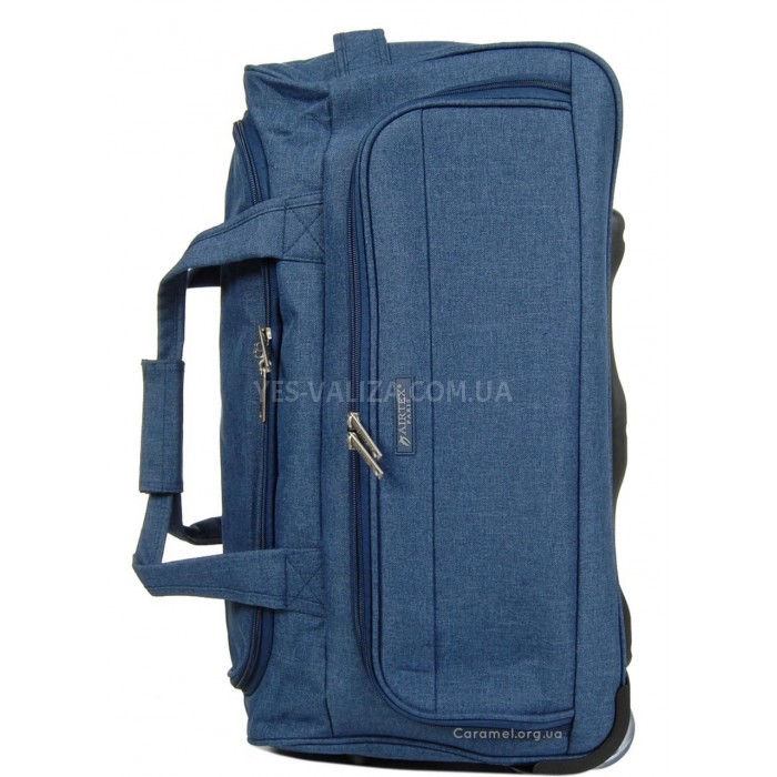 Сумка на колёсах малая S синяя 55x28x30см/46л/2.2кг/Airtex 823-55, фото 4