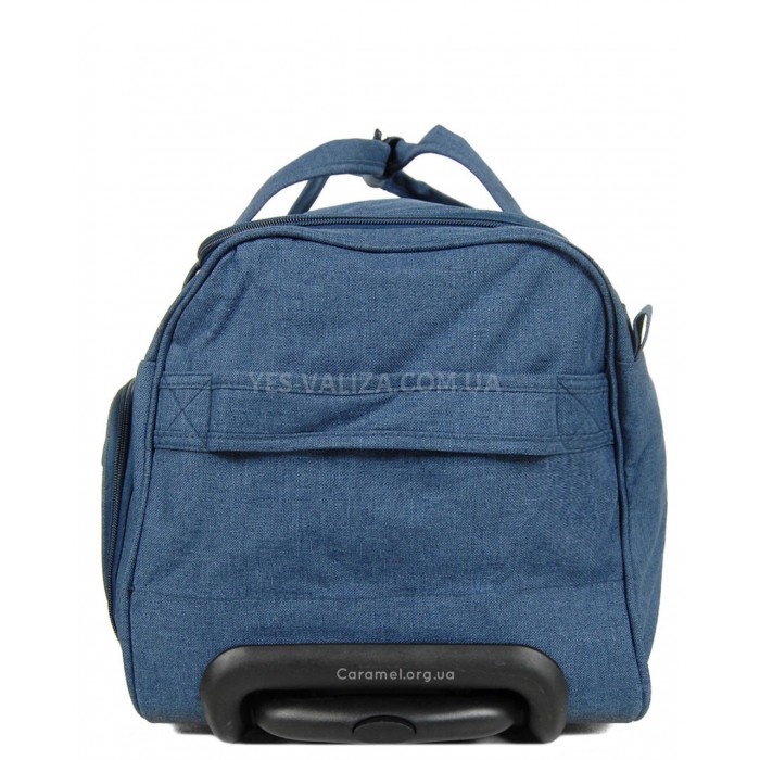 Сумка на колесах мала S синя 55x28x30см/46л/2.2кг/Airtex 823-55, фото 6