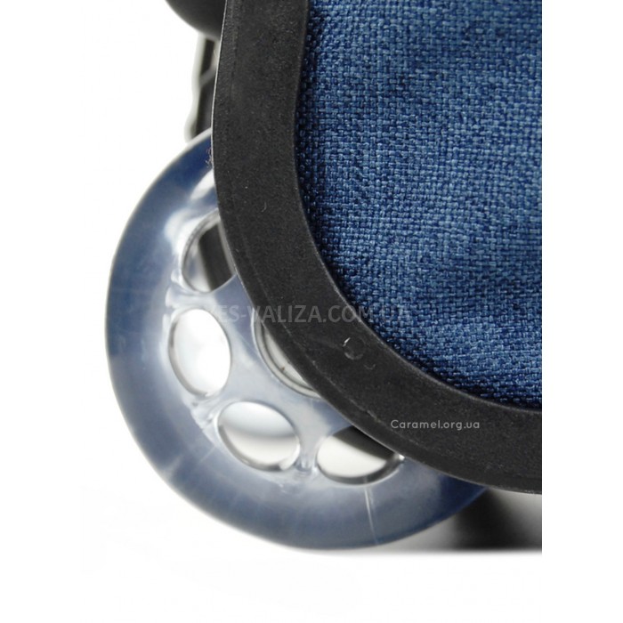 Сумка на колесах мала S синя 55x28x30см/46л/2.2кг/Airtex 823-55, фото 9