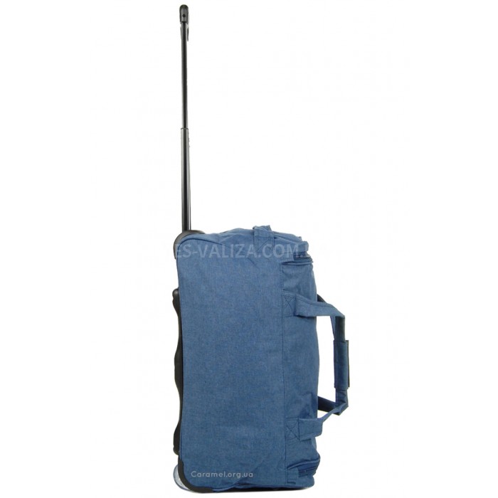 Сумка на колесах мала S синя 55x28x30см/46л/2.2кг/Airtex 823-55, фото 8