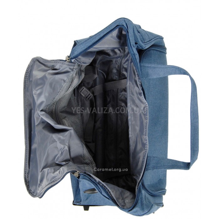 Сумка на колёсах малая S синяя 55x28x30см/46л/2.2кг/Airtex 823-55, фото 10