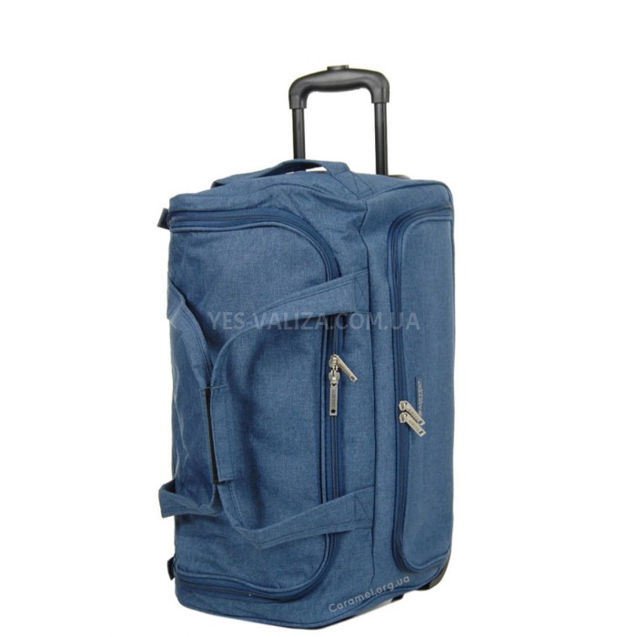 Сумка на колёсах малая S синяя 55x28x30см/46л/2.2кг/Airtex 823-55, фото 1