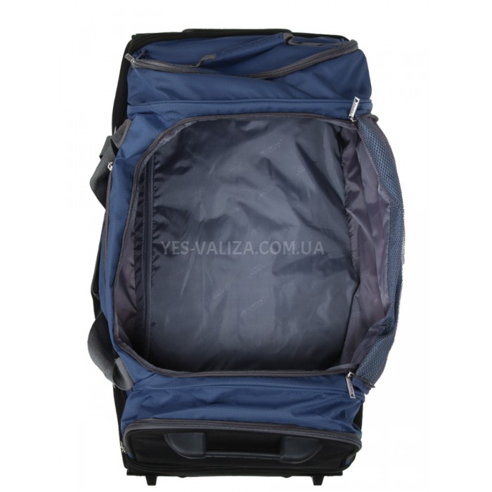 Сумка на колесах велика L синя 80х40х37см/117л/3.1кг/Airtex 819-80, фото 9