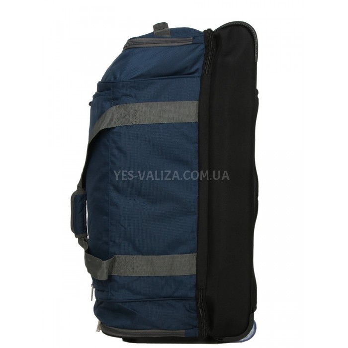 Сумка на колёсах большая L синяя 80х40х37см/117л/3.1кг/Airtex 819-80, фото 4