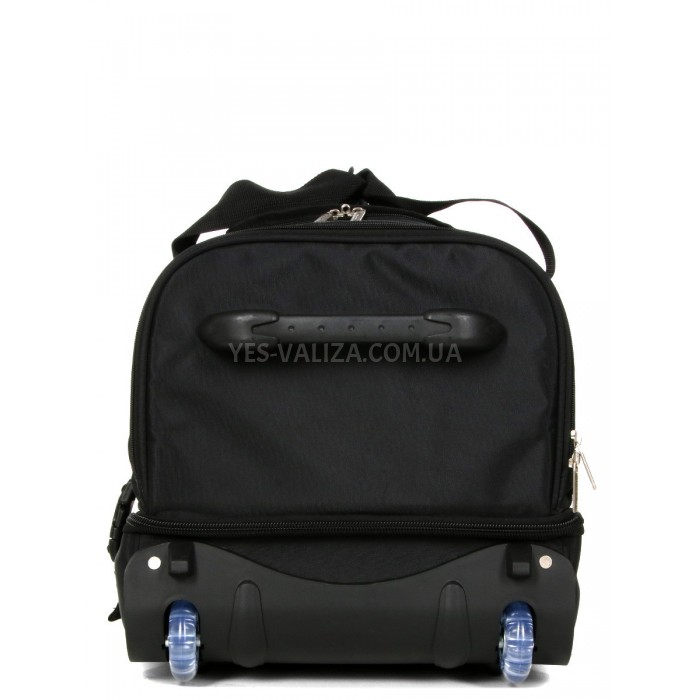 Сумка на колёсах средняя M чёрная 63x36x35см/80л/2.7кг/Airtex 819-65, фото 7