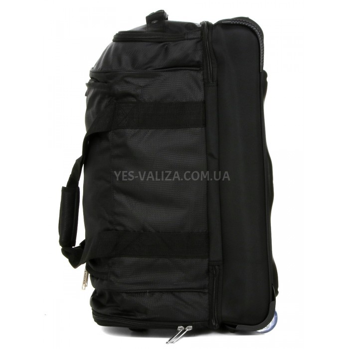Сумка на колесах середня M чорна 63x36x35см/80л/2.7кг/Airtex 819-65, фото 6