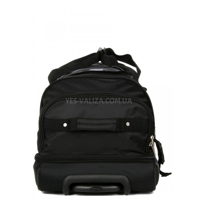 Сумка на колесах середня M чорна 63x36x35см/80л/2.7кг/Airtex 819-65, фото 8