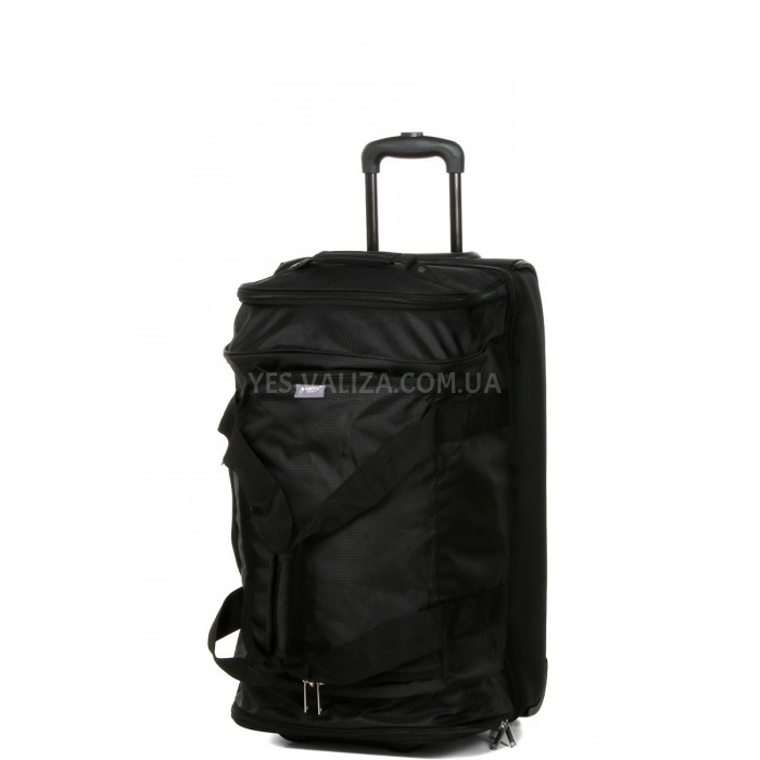 Сумка на колёсах средняя M чёрная 63x36x35см/80л/2.7кг/Airtex 819-65, фото 1