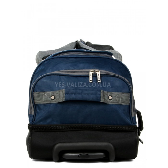 Сумка на колесах середня M синя 63x36x35см/80л/2.7кг/Airtex 819-65, фото 3