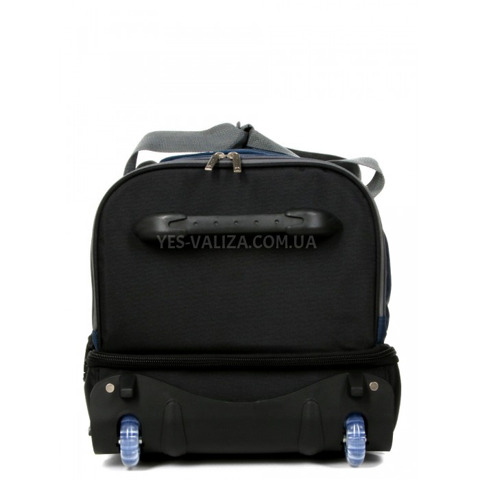 Сумка на колесах середня M синя 63x36x35см/80л/2.7кг/Airtex 819-65, фото 5