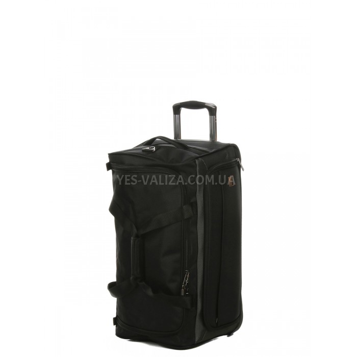 Сумка на колесах середня M чорна 61х32х31см/60л/2.2кг/Airtex 832-60, фото 1