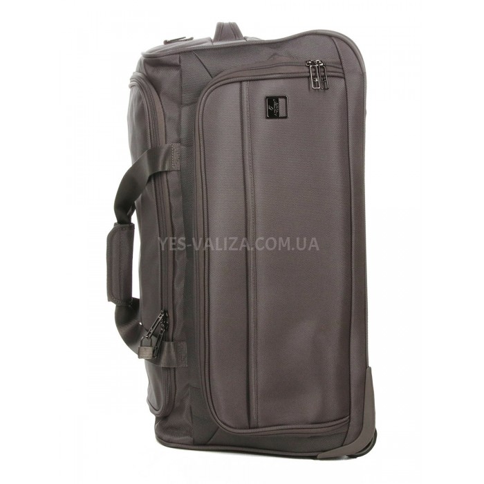 Сумка на колёсах средняя M серая 61х32х31см/60л/2.2кг/Airtex 832-60, фото 7