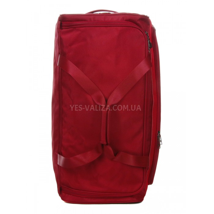 Сумка на колёсах большая L красная 71х34х33см/80л/2.5кг/Airtex 832-70, фото 2