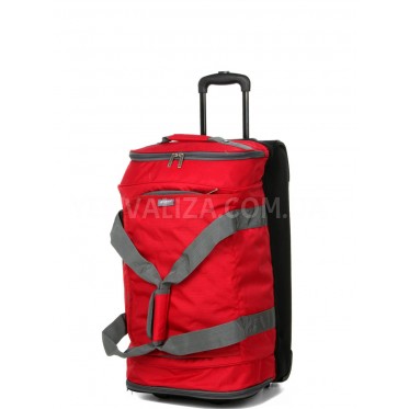 Сумка на колёсах средняя M красная 63x36x35см/80л/2.7кг/Airtex 819-65