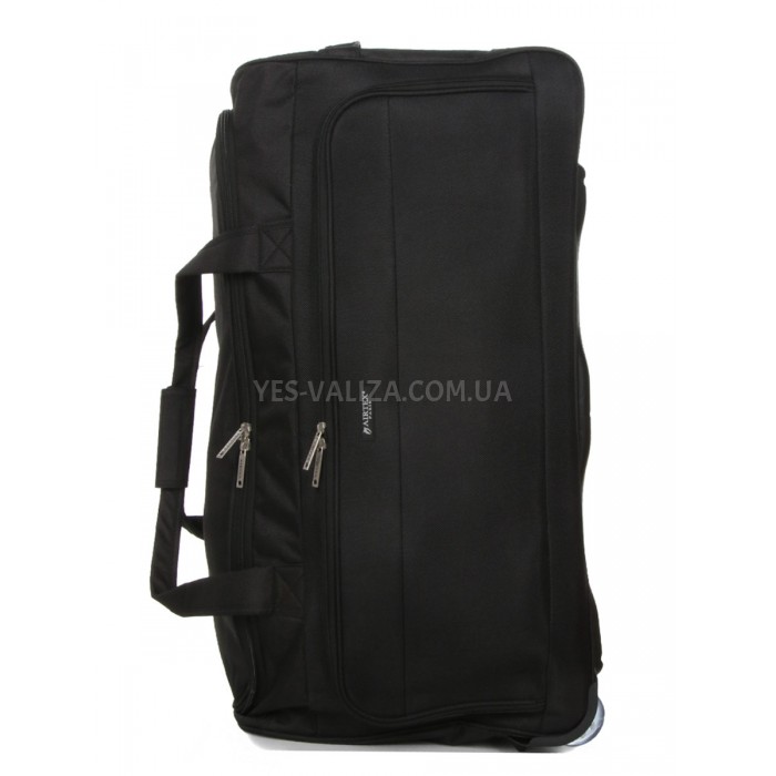 Сумка на колесах велика L чорна 75x36x38см/100л/2.8кг/Airtex 823-75, фото 5