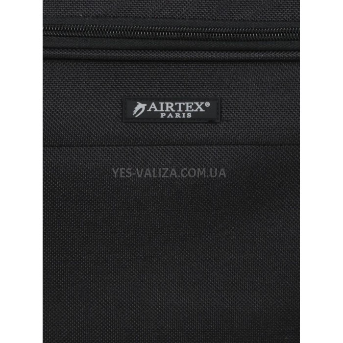 Сумка на колесах середня M чорна 65x35x35см/80л/2.5кг/Airtex 823-65, фото 8